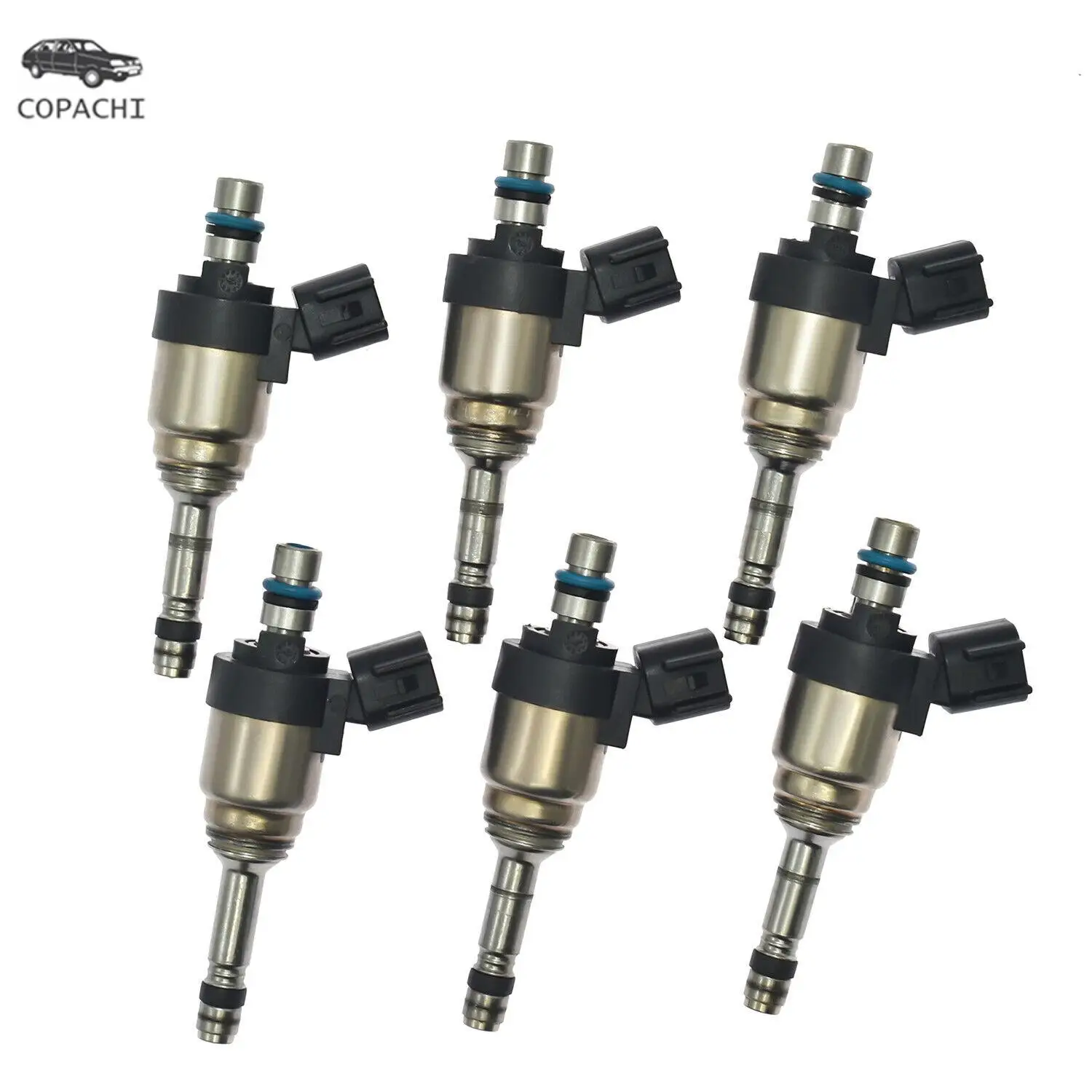 6pcs Fuel Injectors  Engine Auto Parts 35310-3C550 353103C550 For Hyundai  Kia Genesis 3.3L 3.8L V6 Car Accessories Parts