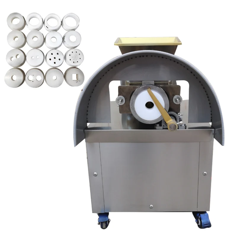 

Commercial Dough Cutting Machine For Dumpling Buns Pulling Noodle Taro Round Flatbread Stuffing Dough Divider Machine