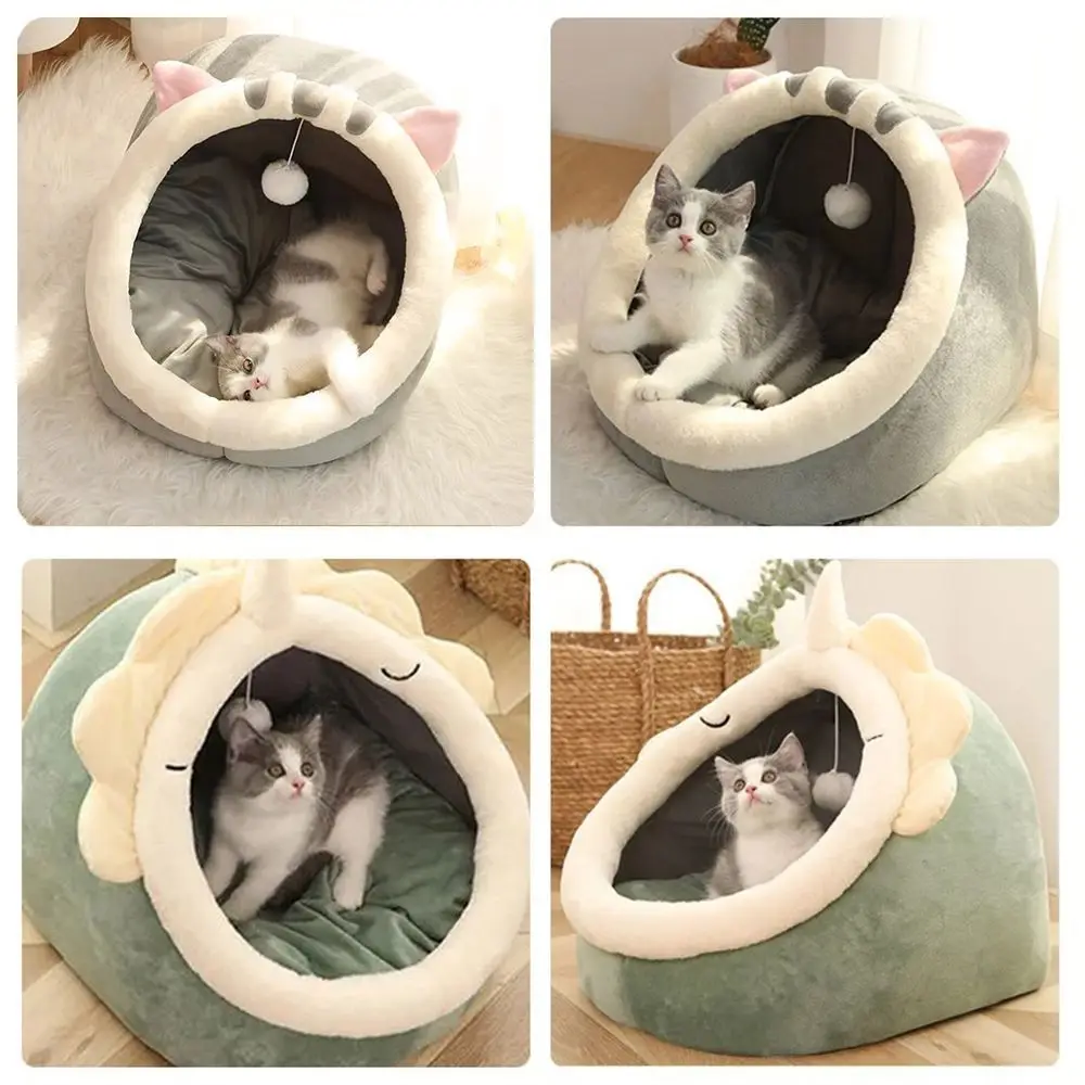 Thumbnail 4 - #24 Enclosed Cat Cave Beds List of Top Picks