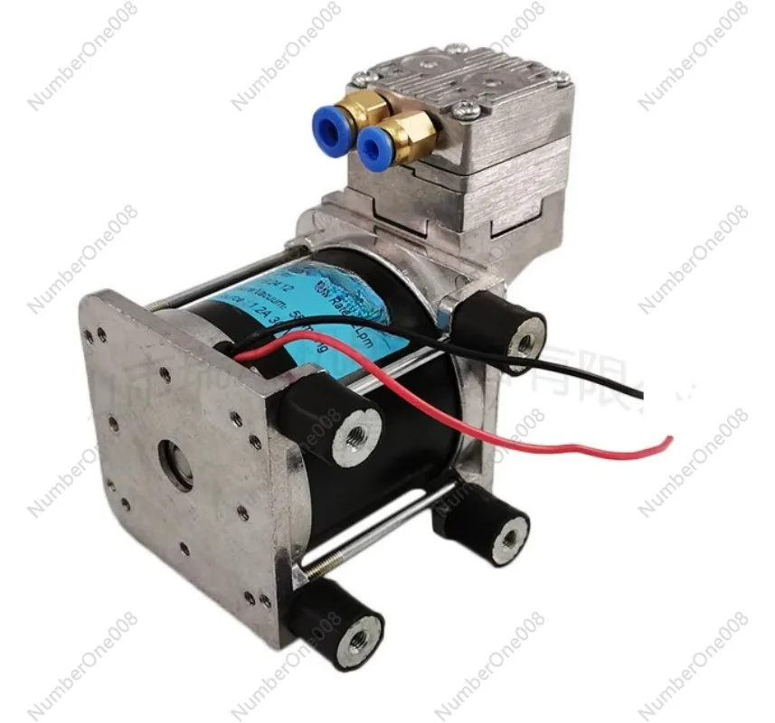 DC 24V Mini Air Pump, Negative Pressure Pump, Oil-free Vacuum Pump, Small Electric 20L/min-80Kpa 30W