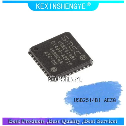 

USB2514BI-AEZG-TR USB2514BI-AEZG USB2514BI USB2514 QFN-36 USB 2.0 Controlador de hub de alta velocidade 100% novo importado orig