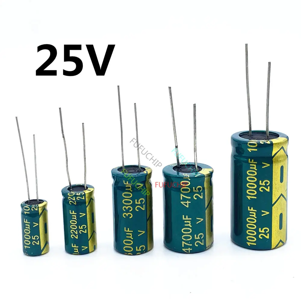 High Frequency Electrolytic Capacitor 25V 20% 25V 680UF 1500UF 1800UF 2200UF 3300UF4700UF 10000UF