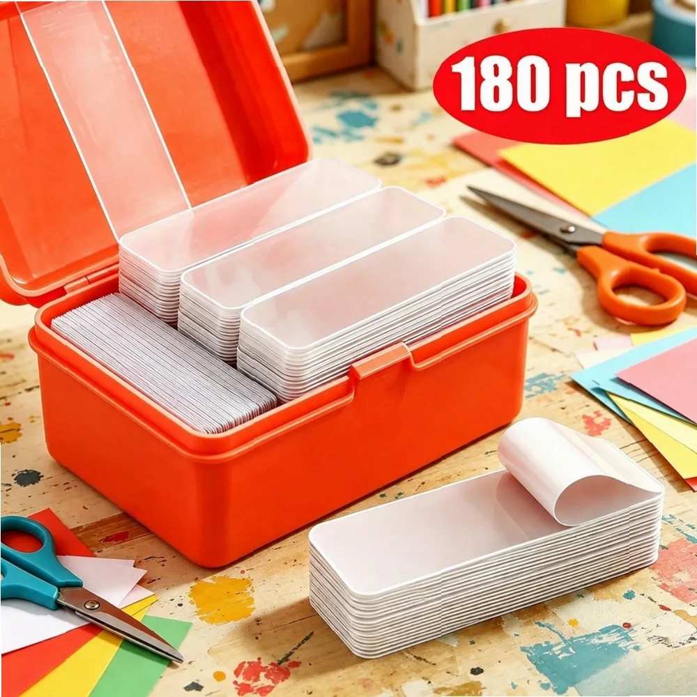 Double-Sided Nano Tape 60/120/240Pcs, Strong PVC Adhesive Mounting Tape with Storage Box, Washable & Removable for Home