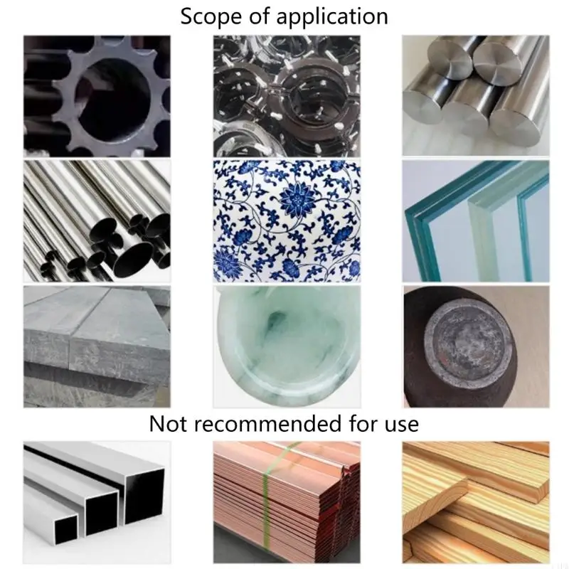 7PCS Shank Diamond Grinding Heads High Manganese Steel Tools