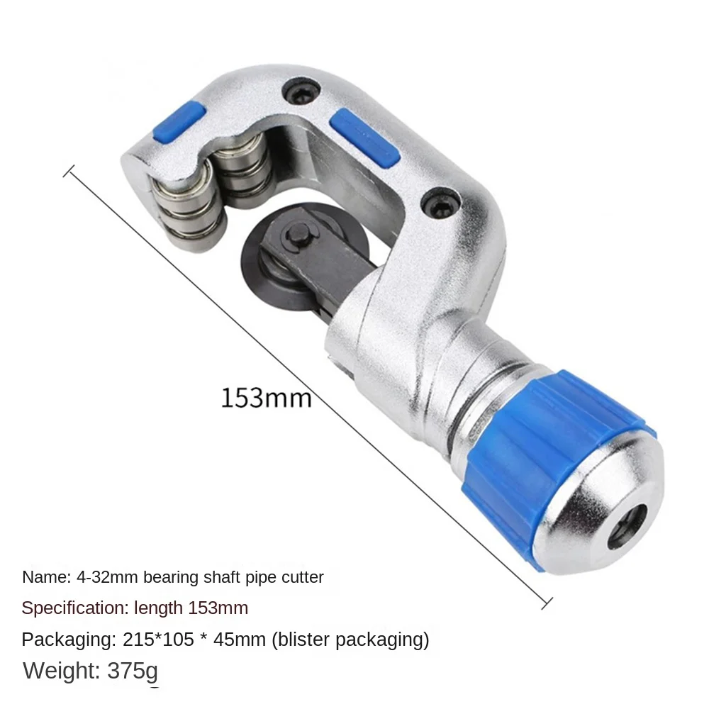 Manual Stainless Steel Corrugated Pipe Leveler Wave Beater Water Inlet Pipe Blank Pipe Cutter 4 Points/6 Points 1 Inch Blade