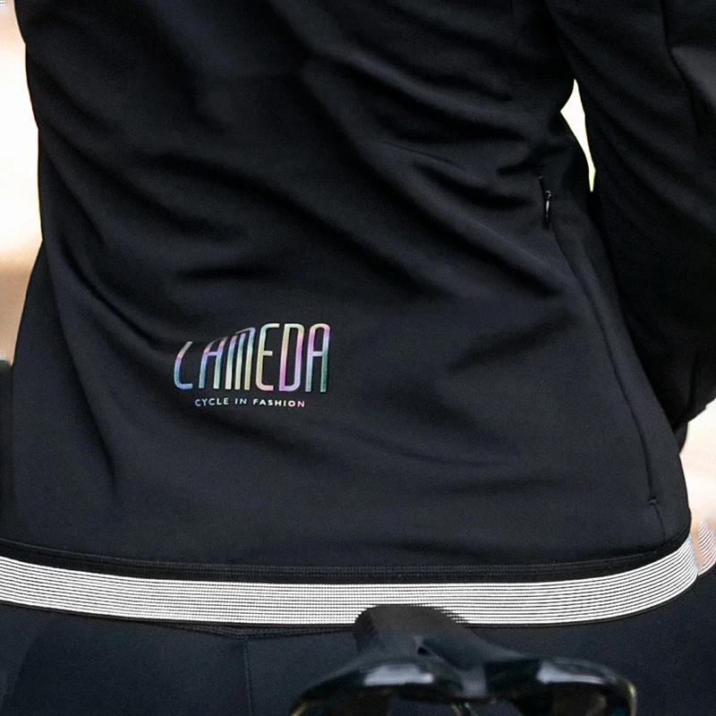 Lameda Cycling Jackets For Women Winter Warm Fleece Long-sleeved Windbreaker For Cycling Jacket Clothing Bicycle Clothes