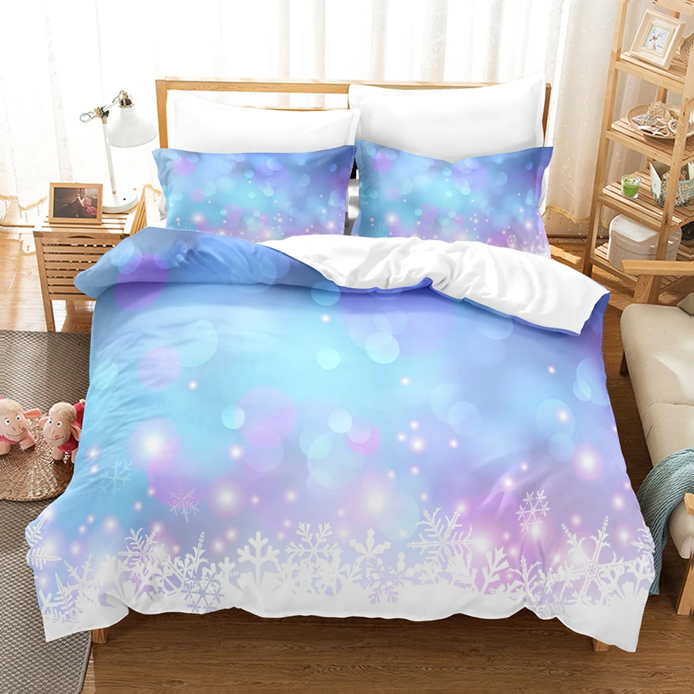 3D Art  Defocus half-conscious Scenery Abstract Oil PaiDuvet Cover Set With Pillowcase Twin Full Queen King Bedclothes Bed Linen