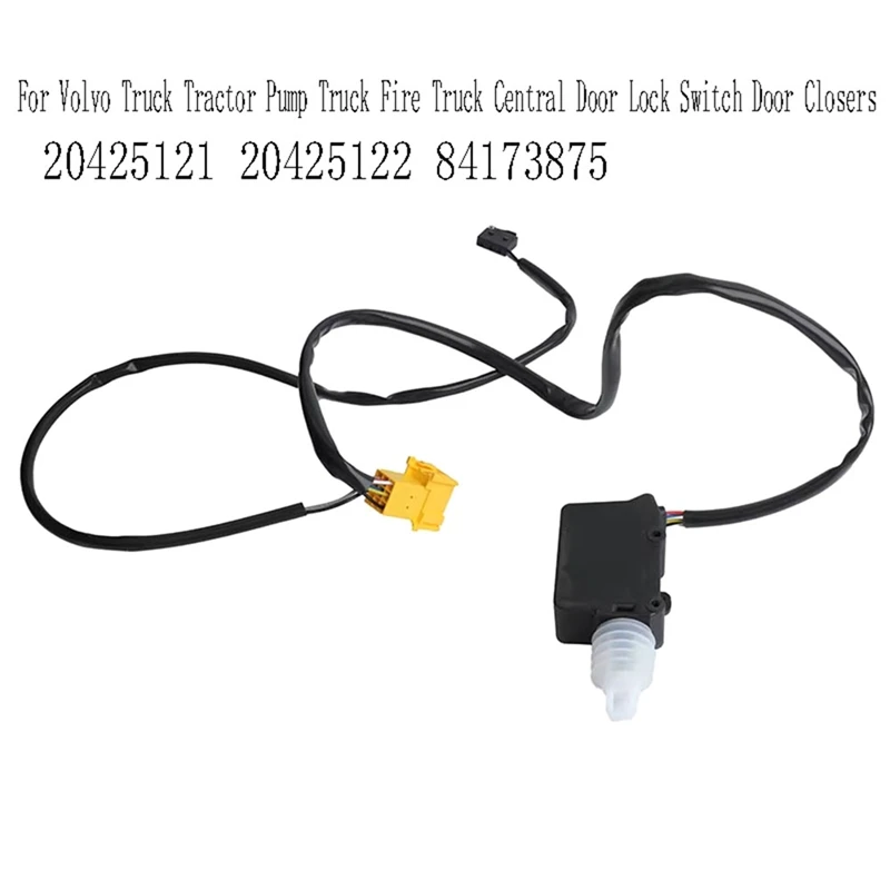 20425121 20425122 84173875 For Volvo Truck Tractor Pump Truck Fire Truck Central Door Lock Switch Door Closers