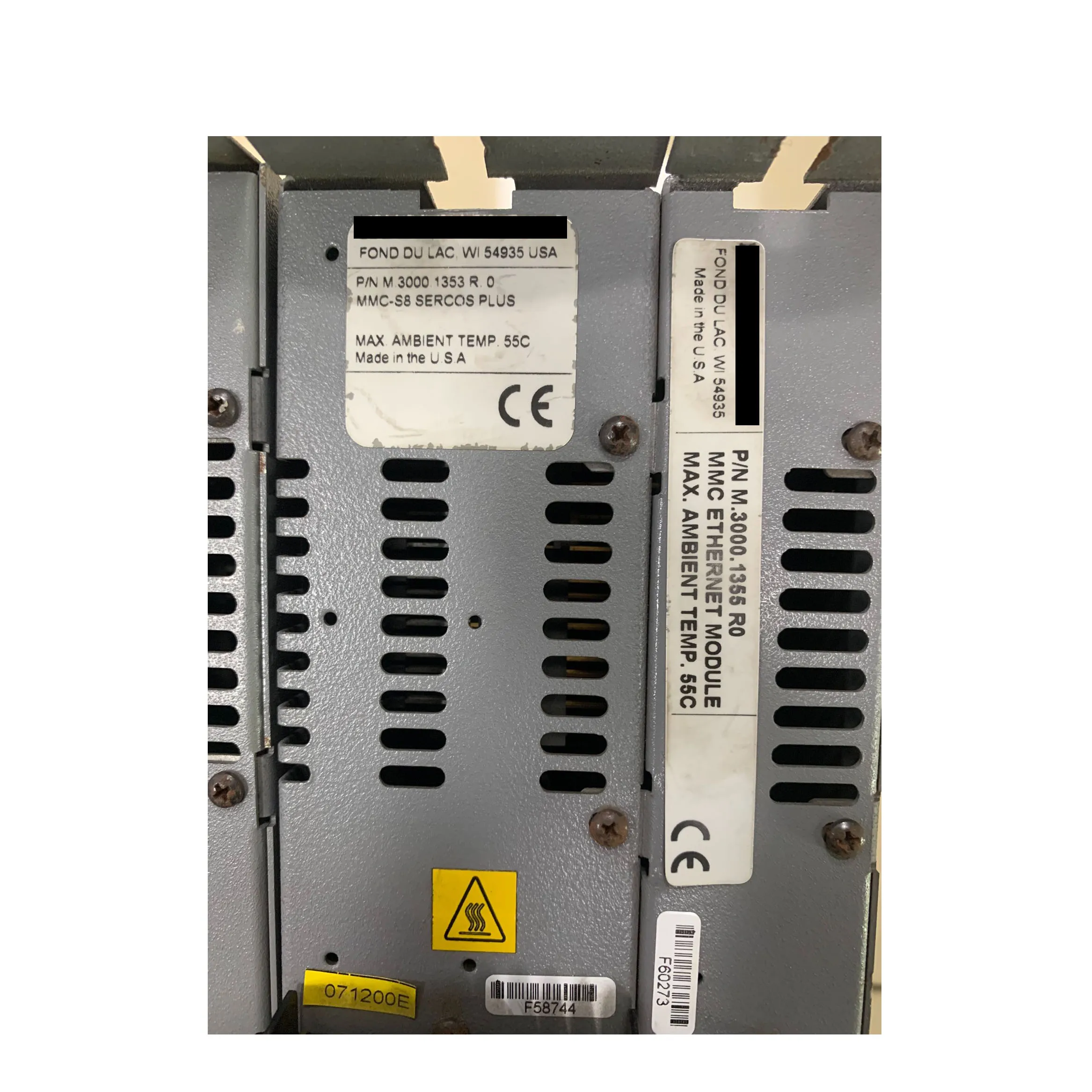 Servo Drive MMC-S8 SERCOS PLUS Com garantia