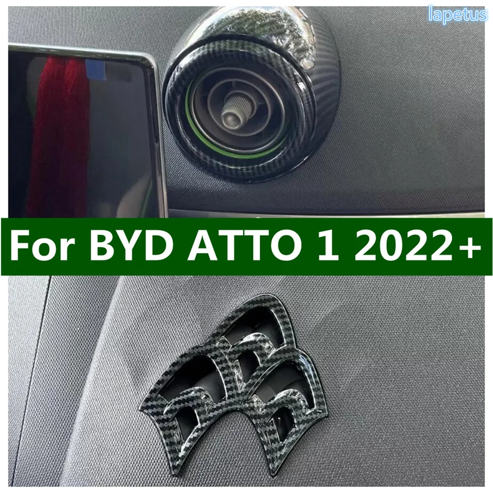 

Air Conditioning Vent AC Outlet Decoration Frame Cover Trim Fit For BYD ATTO 1 2022 2023 2024 Auto ABS Accessories