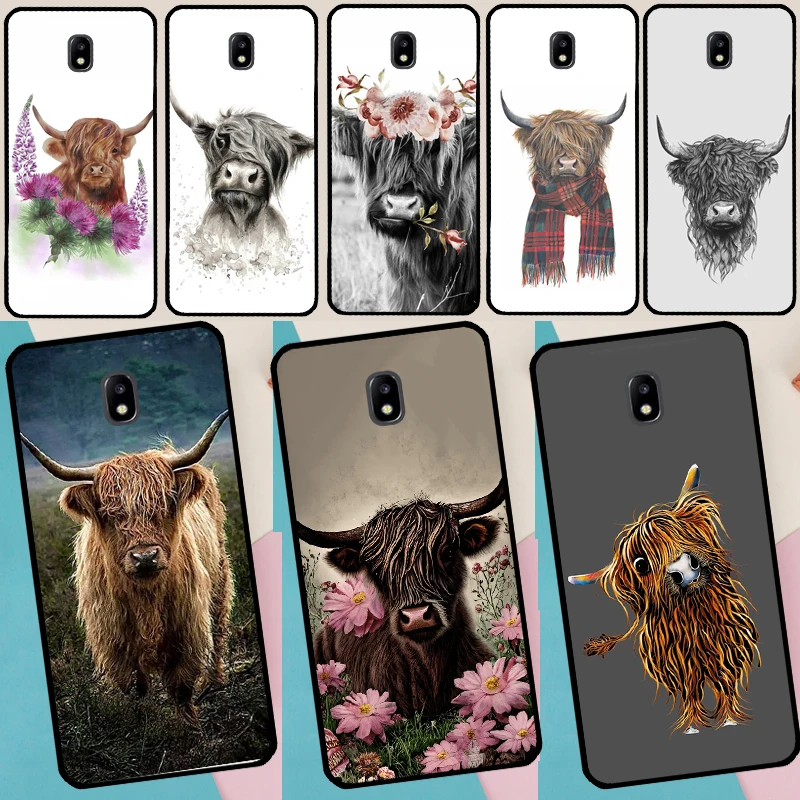 Highland Cow Scottish Art Case For Samsung Galaxy M15 M35 M55 M14 M34 M54 M33 M21 M31 M16 M36 M56 M53 M13 M12 M32 M52