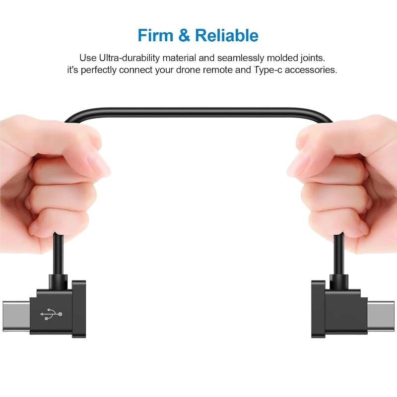Compatible with iOS, Android, Micro & Type-C – RC-N1 Data Cable for DJI Mini 3 Pro, Mavic 3, Mini 2, Mavic Air 2, Air 2S Drone
