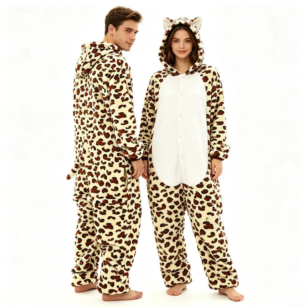 Polar Fleece Zebra Bunny Panda Kigurumi Adults Cute Cartoon Onesie Pyjama Costumes For Halloween Carnival Cosplay Party Clothes