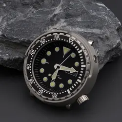 Men Automatic Watches Head  Dive Watch 100m Waterproof Automatic Wristwatch C3 Luminous Sapphire Crystal Stainless Steel Canned