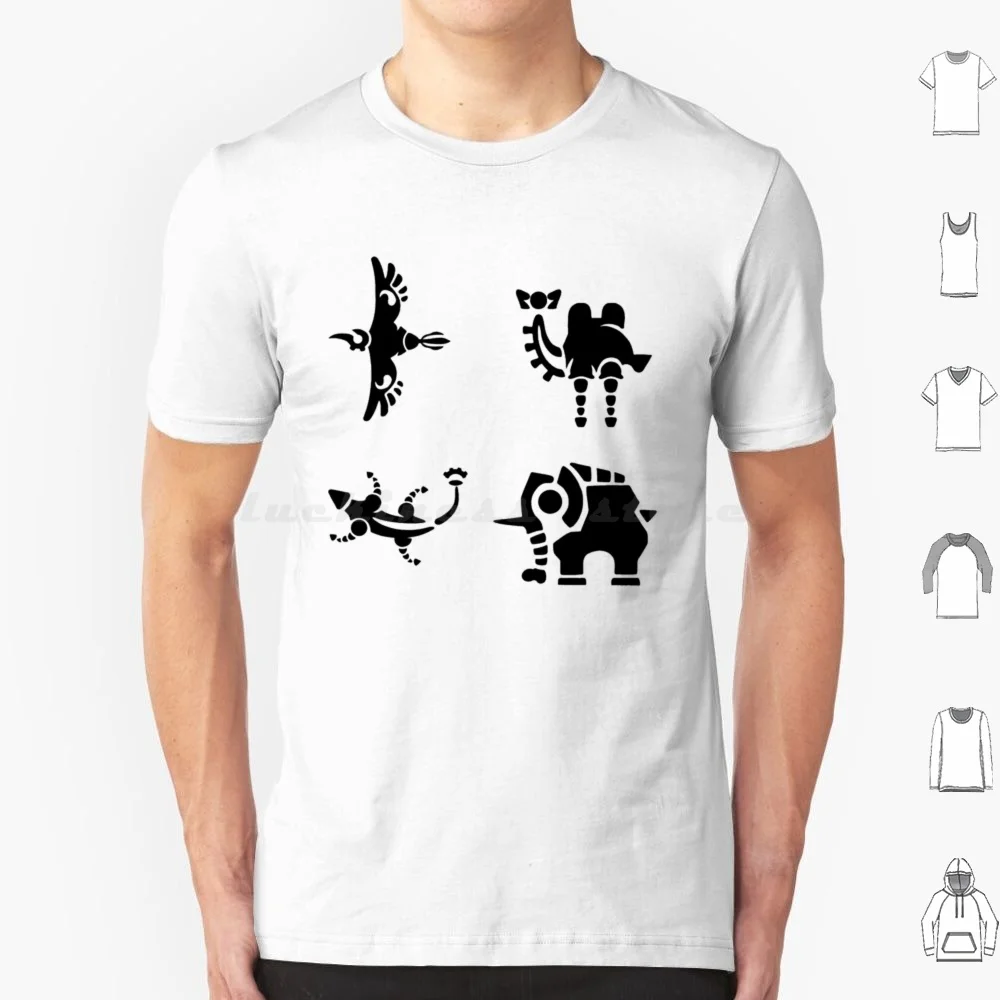 Divine Beasts T Shirt 6Xl Cotton Cool Tee Breath Of The Wild Legend Of Link Loz Korok The Legend Of Video Games Game Cute