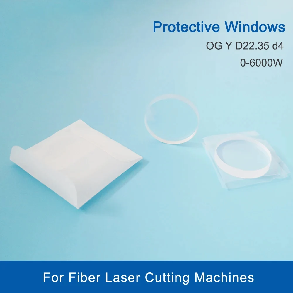 

Protecting Glass for 20Pcs/Lot Fiber Laser Cutting Machine HighQuality Protective Window P0589-360-00002 1064nm D22.35*d4