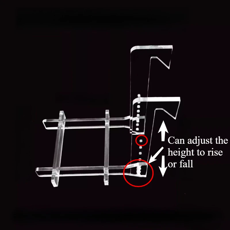 

Акриловая подъемная платформа для аквариума, пейзажные каменные украшения, аксессуары, подвесные крючки, подвесные кронштейны, стойка для кораллового декора