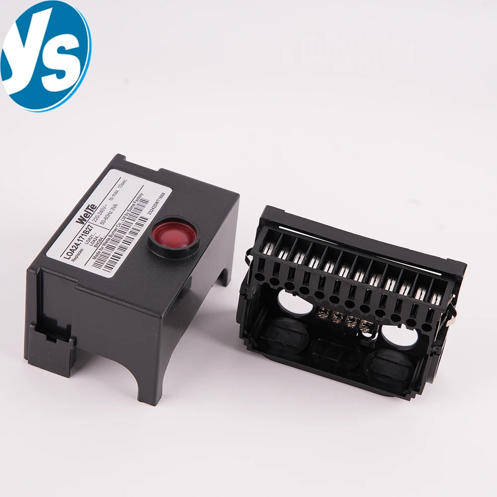 LOA24.171B27 Combustion Engine Program Controller Universal Burner Control Box And Base For Industrial Diesel Oil Burner