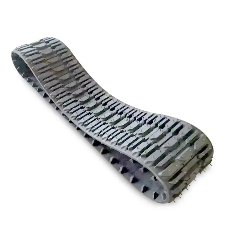 410mm Wide Snow Machinery Spare Parts Snowmobile Rubber Track