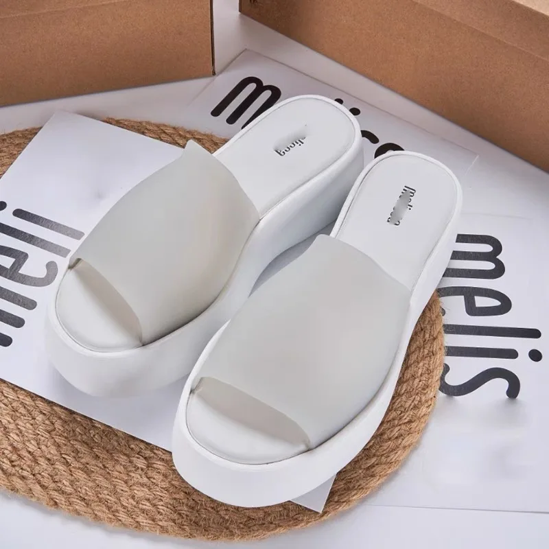 2024 New Summer Women\'s Sandals Fashion All-match Wedge Heel Women Casual Open Toe Sandals Roman Platform Women\'s Shoes