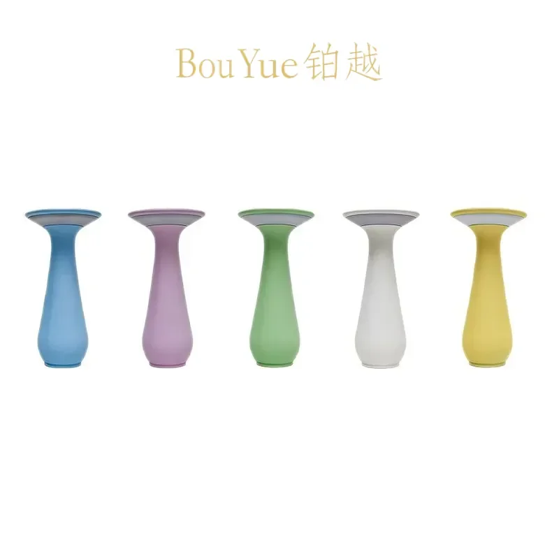 Creative Rechargeable Vase Lamp Warm Atmosphere Desk Light Simple Flower Arrangement Decor for Home Bedroom Bedside Table