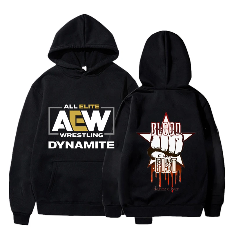 

Harajuku Classic Hot Product Pro Wrestling Graphic Hoody Autumn and Winter Pullover Street Fashion Leisure Loose