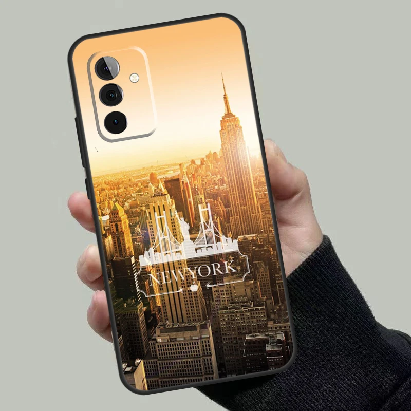 New York City Funda per Samsung Galaxy A14 A24 A34 A54 A72 A52 A32 A22 A12 A51 A71 A33 A23 A13 A53 Case