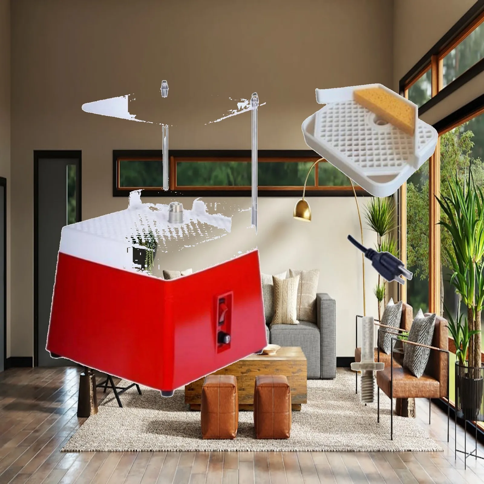 Machine de découpe de verre portable, mini, anti-poussière, avec alimentation automatique en eau et protection anti-éclaboussures, pour les amateurs de bricolage