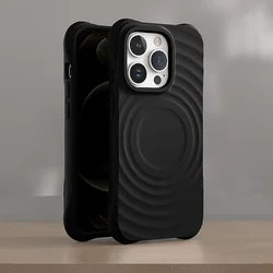 For Magsafe Case For iPhone 16 Pro Max Case iPhone 13 11 15 Pro 14 Plus 12 Cases Liquid Silicone Wireless Charger Magnetic Cover
