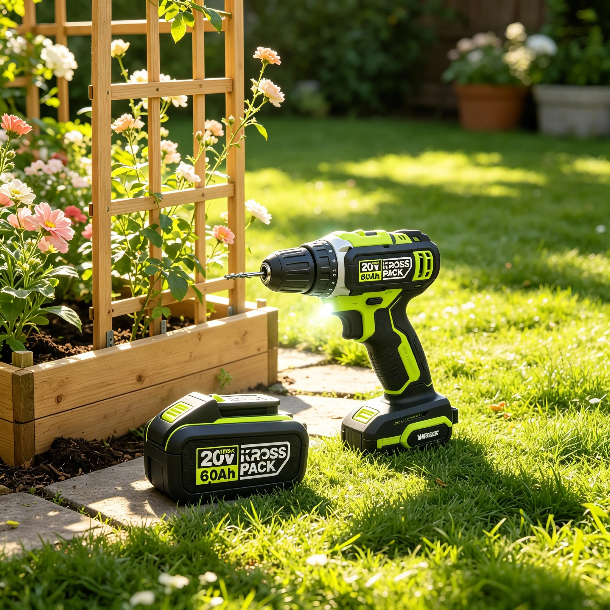 WORX Original 20V 6.0Ah Large-capacity Lithium Battery, Long Battery Life, Durable, Compatible with A Variety of Power Tools