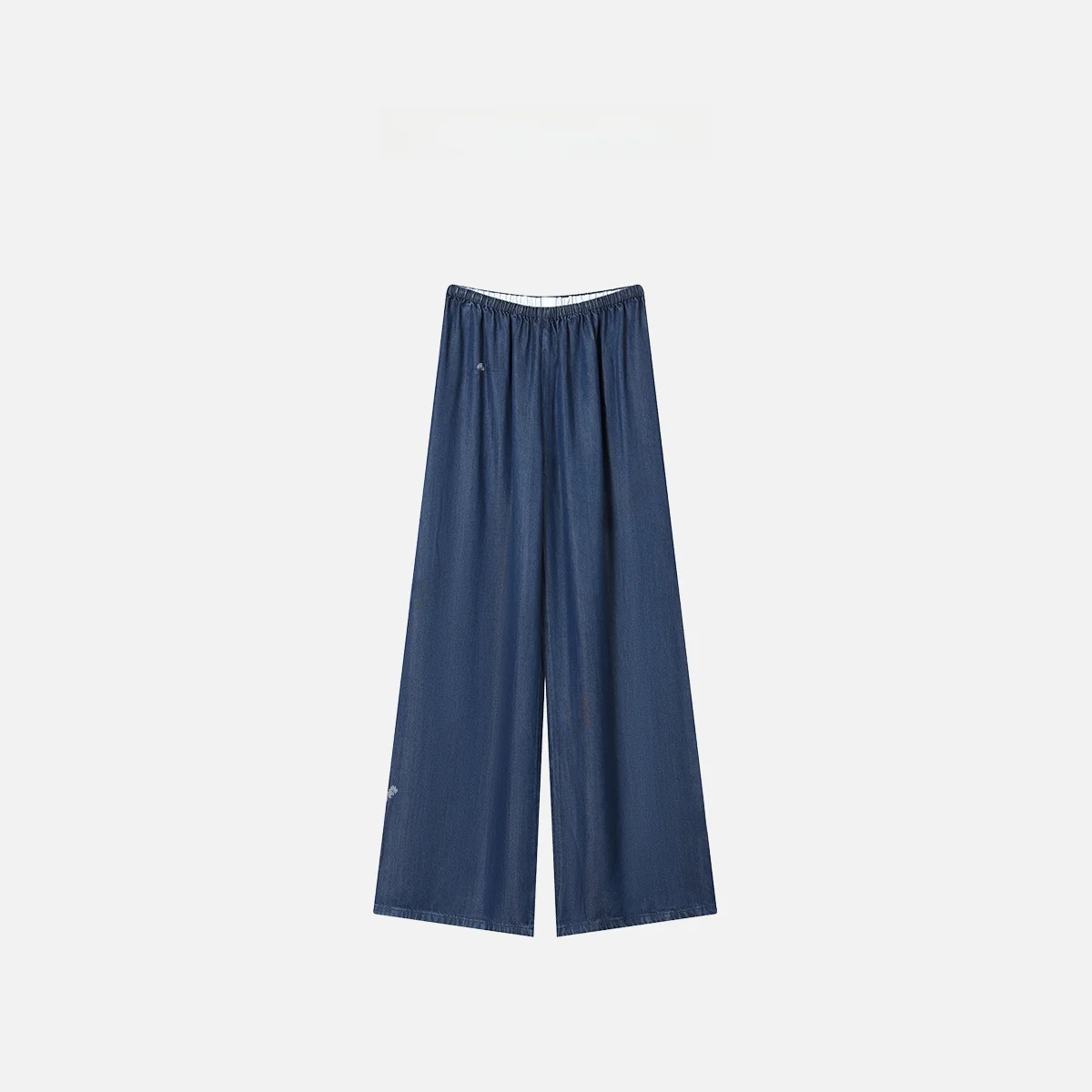 

Повседневные брюки с широкими штанинами в стиле ретро, новинка 2023 года, модель Sle 23C297, прямые длинные брюки, обычные тонкие летние брюки из волокна Lenzing.