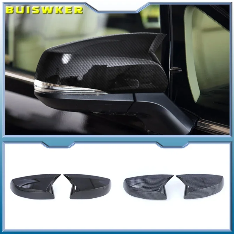 

For Toyota Alpha Rearview Mirror Cover Alphard Vellfire 30 Series Twin Engine Willfa Carbon Fiber Rearview Mirror Cover