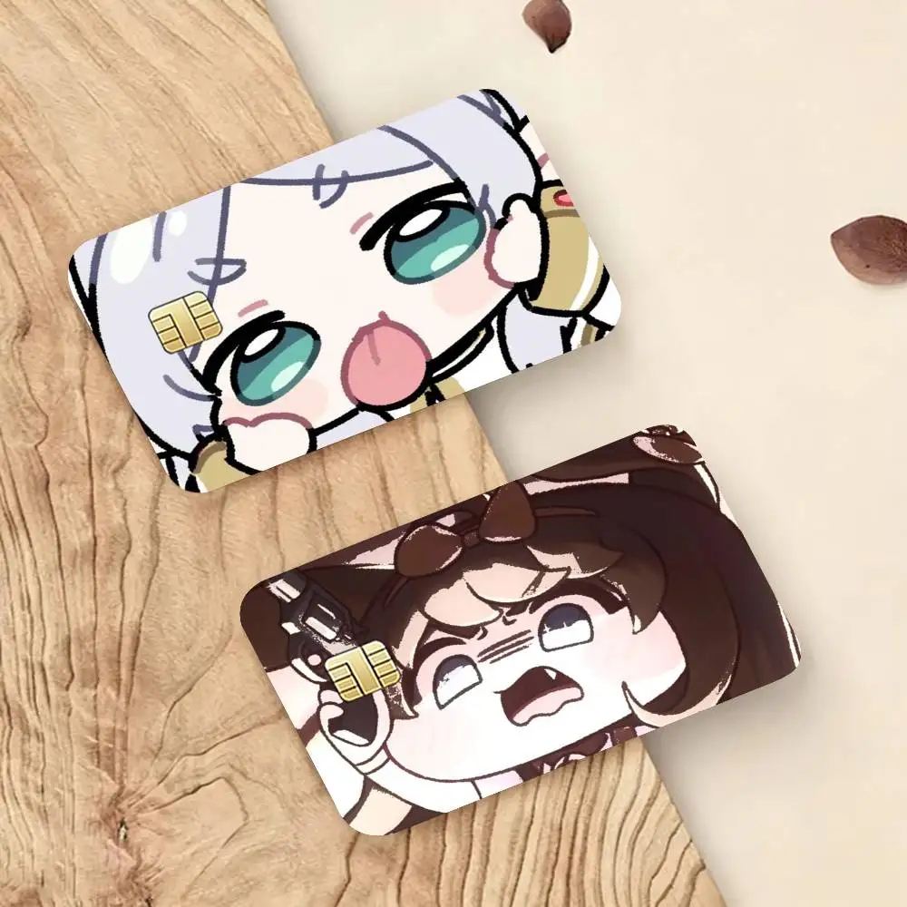 

Trickcal Chibi Go G-Game Credit Card Skin Stickers For VISA Bank Bus Metro Access Card Protective Film Cover Sticker