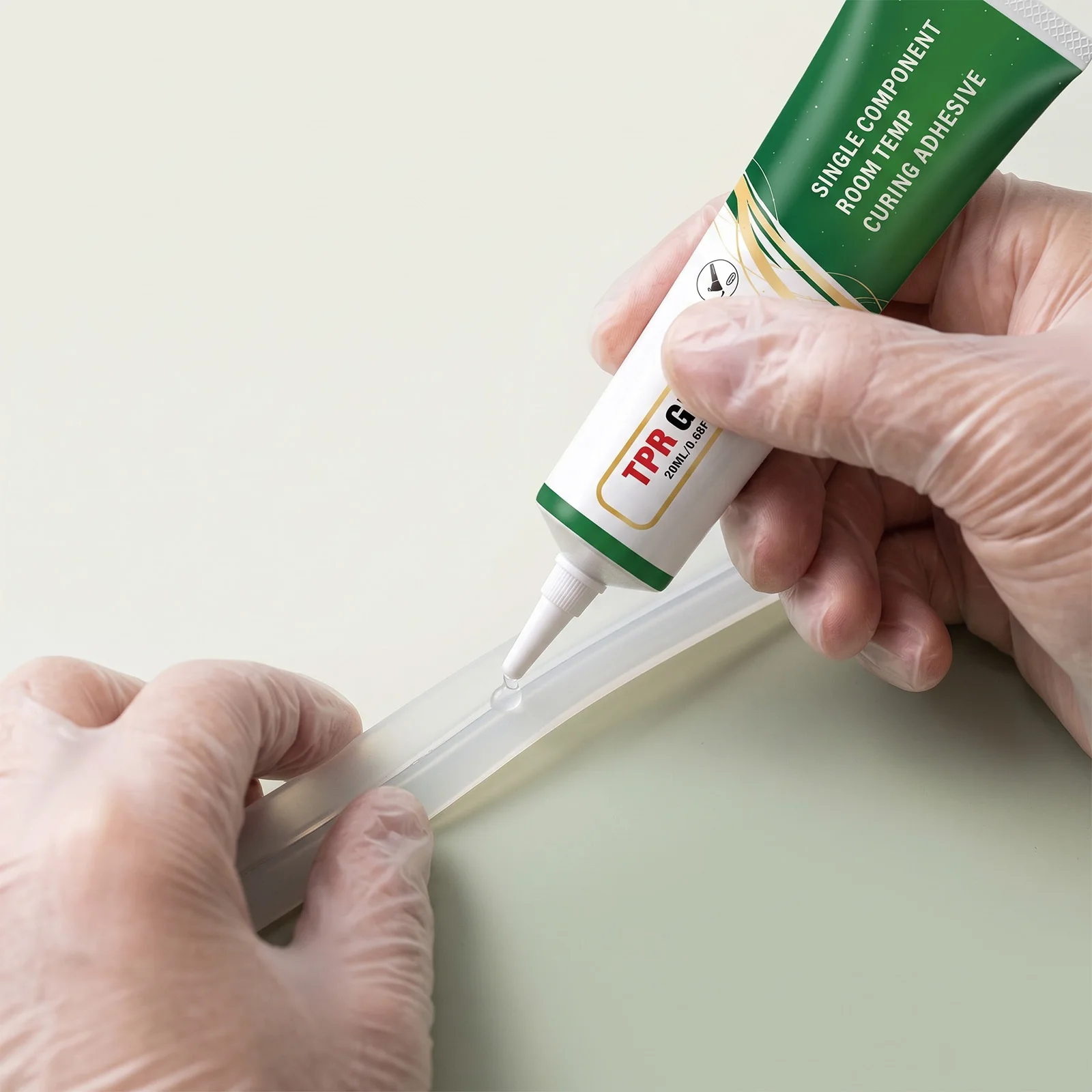 20ml TPR Flexible Adhesive Glue Multi Material Transparent Clear Bond DIY Handcraft Studio Room Temperature Curing Adhesive ﻿