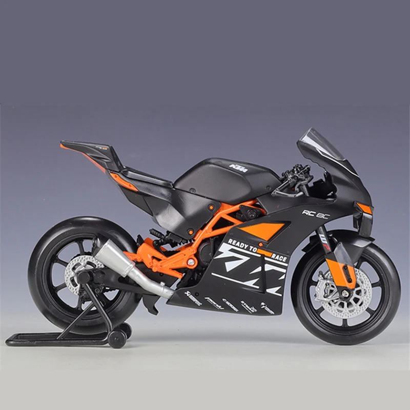 

Модель гоночного мотоцикла Welly 1:12 KTM RC 8C из сплава, модель уличного дорожного спорта, мотоцикла с литыми металлическими моделями, коллекция детских подарков