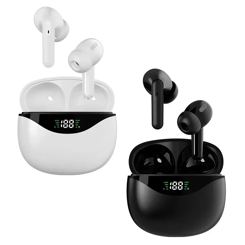 

Wireless Bluetooth Headset Original TWS Fone Bluetooth for IOS Android LED Display Earbuds by Mic Headphones Wireless Earphones