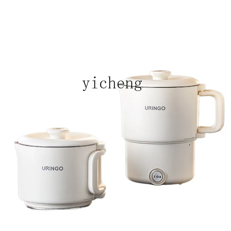 Folding Kettle Travel Portable Stainless Steel Mini Household Water Boiling Kettlec28