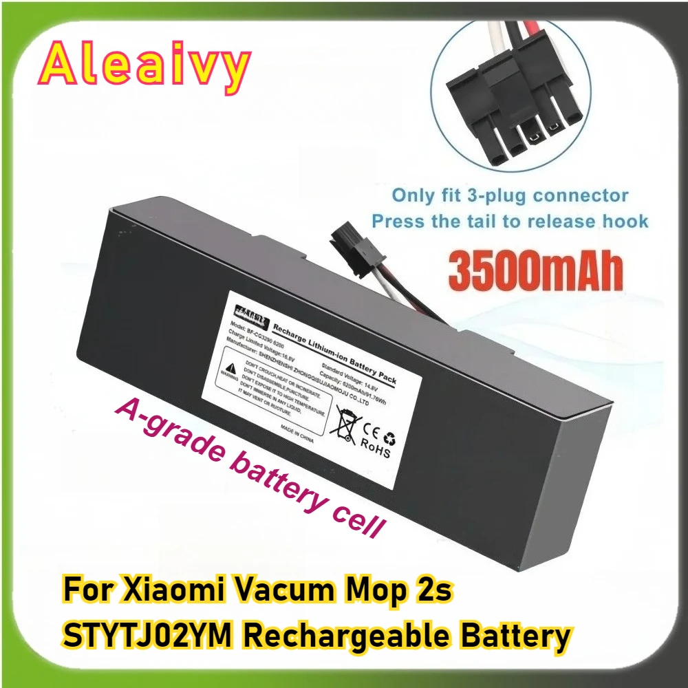 

Robot Vacuum-Mop 2S STYTJ02YM 3500mAh Battery 14.4V for Xiaomi Mijia LDS Vacuum Cleaner Robot Vacuum-Mop P,Conga 3290 3390