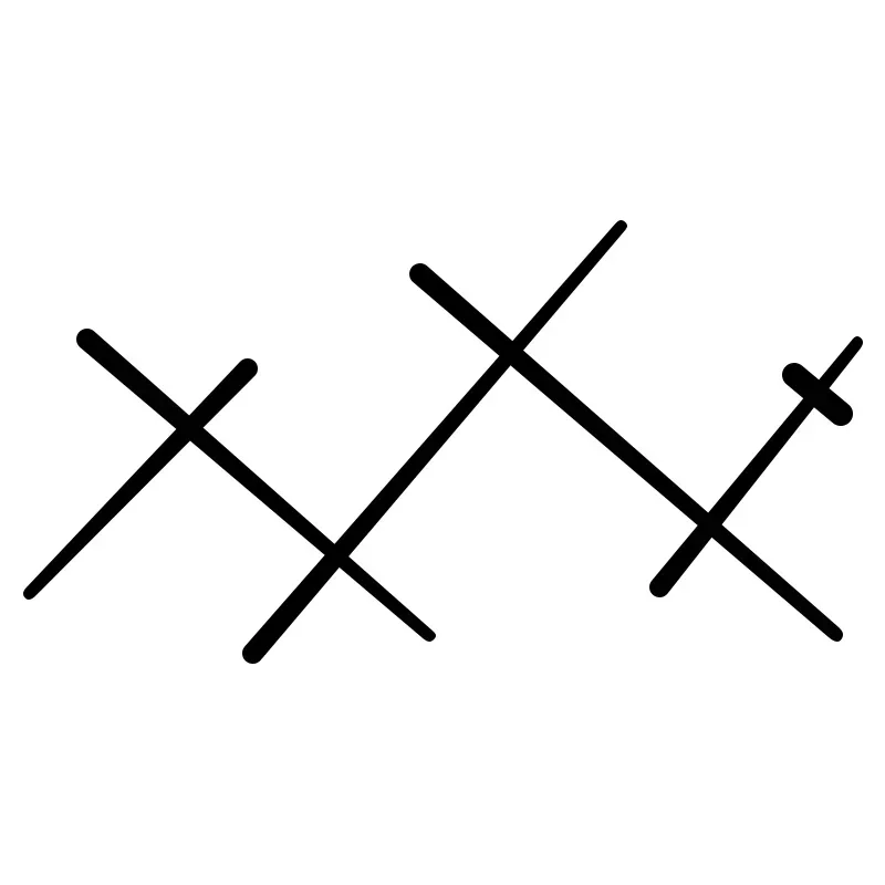 

Stairs hotel bedroom bedside lamp minimalist strip wall living room background wall decorative linear aisle