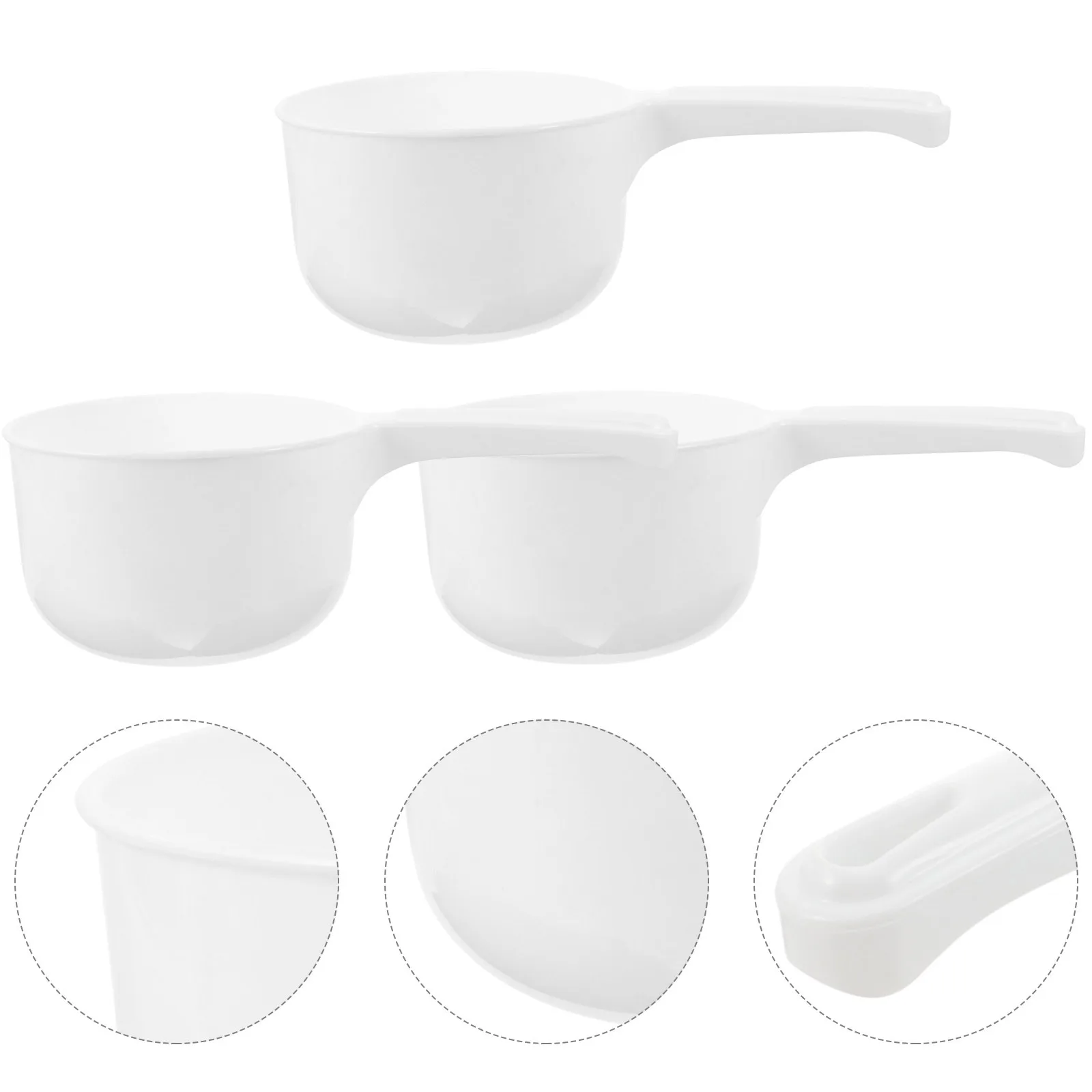 

3pcs Scoop Thickened Household Ladle For Kitchen Garden Bath Multi-Function Water Dipper Convenient Water Transfer Tool