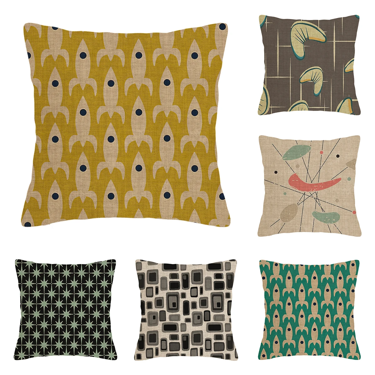 Home living room modern decoration cushion decoration pillow cover 45*45 40x40cm 60x60cm 45x45cm abstract 50x50cm boho