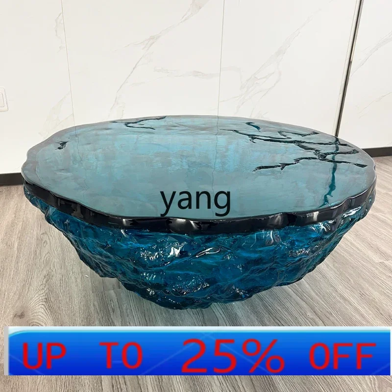 

LTT Modern Simple Coffee Table Art Creative Sculpture Designer Model Room Living Room Sofa Coffee Table