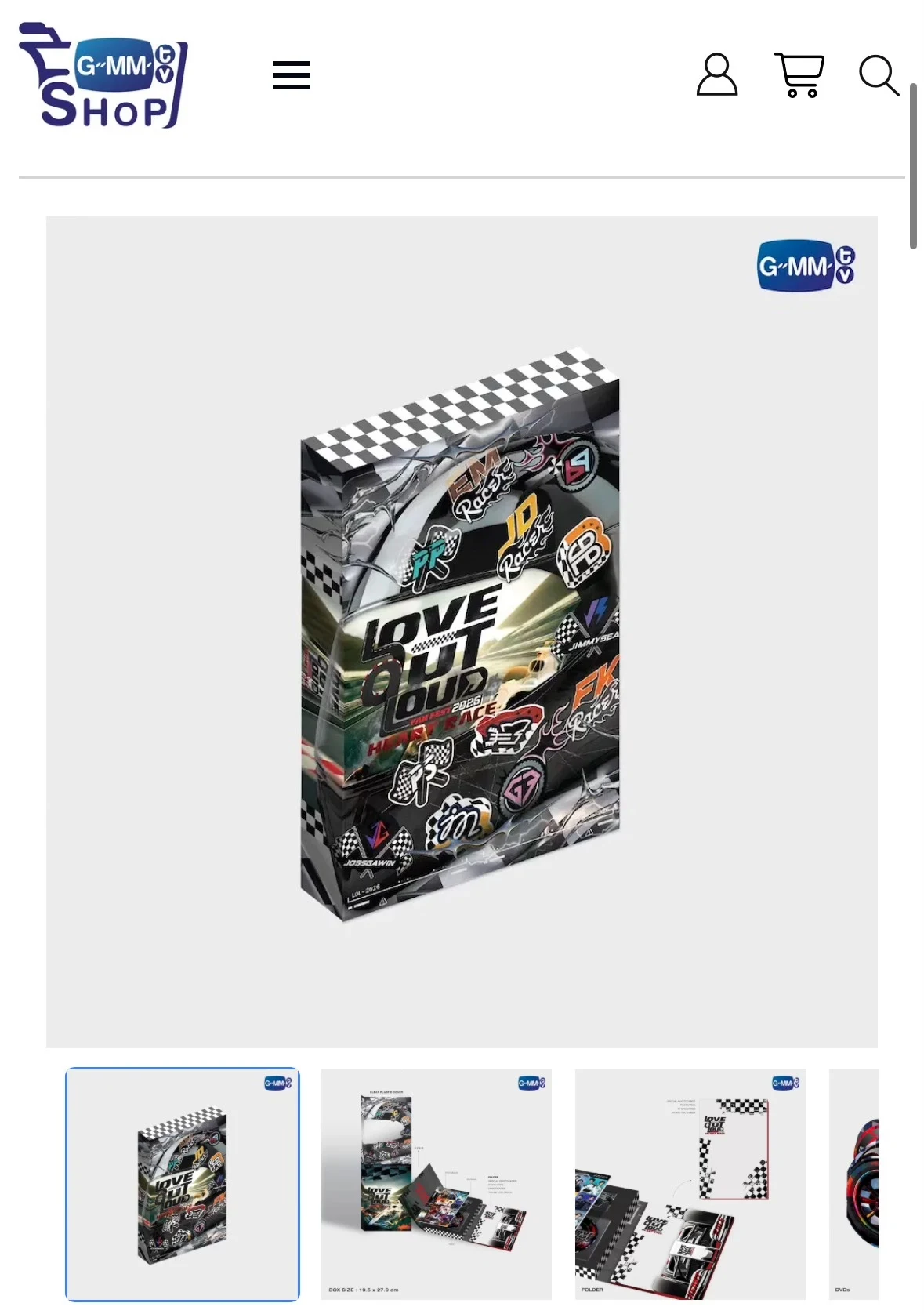 Official Pre-sale Gmmtv Thai Star Geminifourth Pondphuwin Williamest Juniormark Perthsanta Love Out Loud LoL DVD Boxset