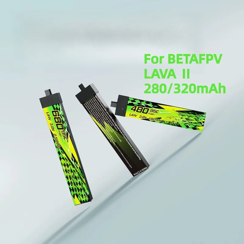 For BETAFPV LAVA Ⅱ 280mAh Lithium Battery Fpv Traversing Machine Drone Model Aircraft Battery