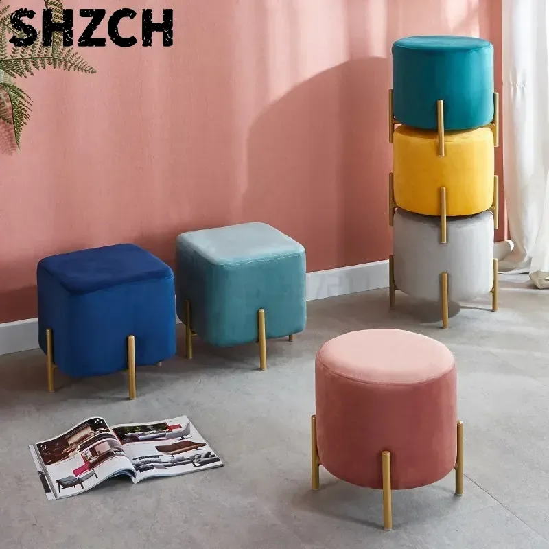 customized-velvet-dressing-stool-golden-leg-tassel-makeup-bench-openable-ottoman-pouf-for-home-fashionable-furniture
