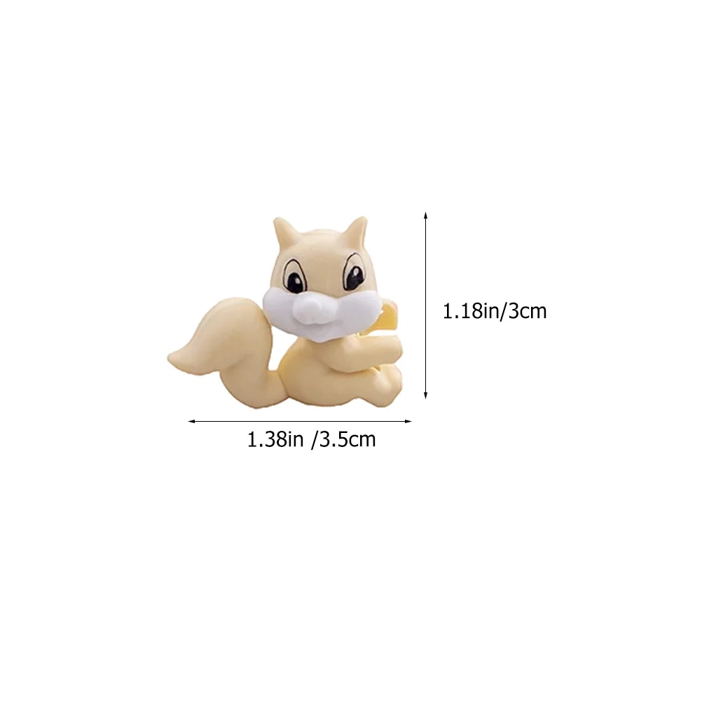 

36pcs Cartoon Squirrel Animal Shaped Pencil Durable Mini For Kids Students Painting Bulk Mini Animal Erasers Kids School