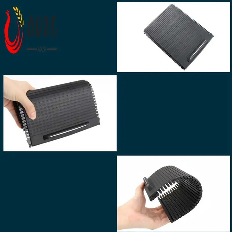 

A026-Car Center Console Armrest Box Roller Blinds Front Cup Holder Roller Curtain For JAC Refine M5 2013-2021