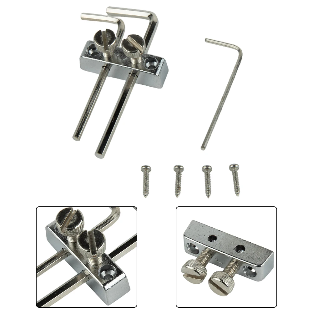 

Guitar Parts Hex Wrench Holder Black Approx.23g Guitar Tremolo Silver With Wrenches 1 Set 2.5mm & 3mm High Quality