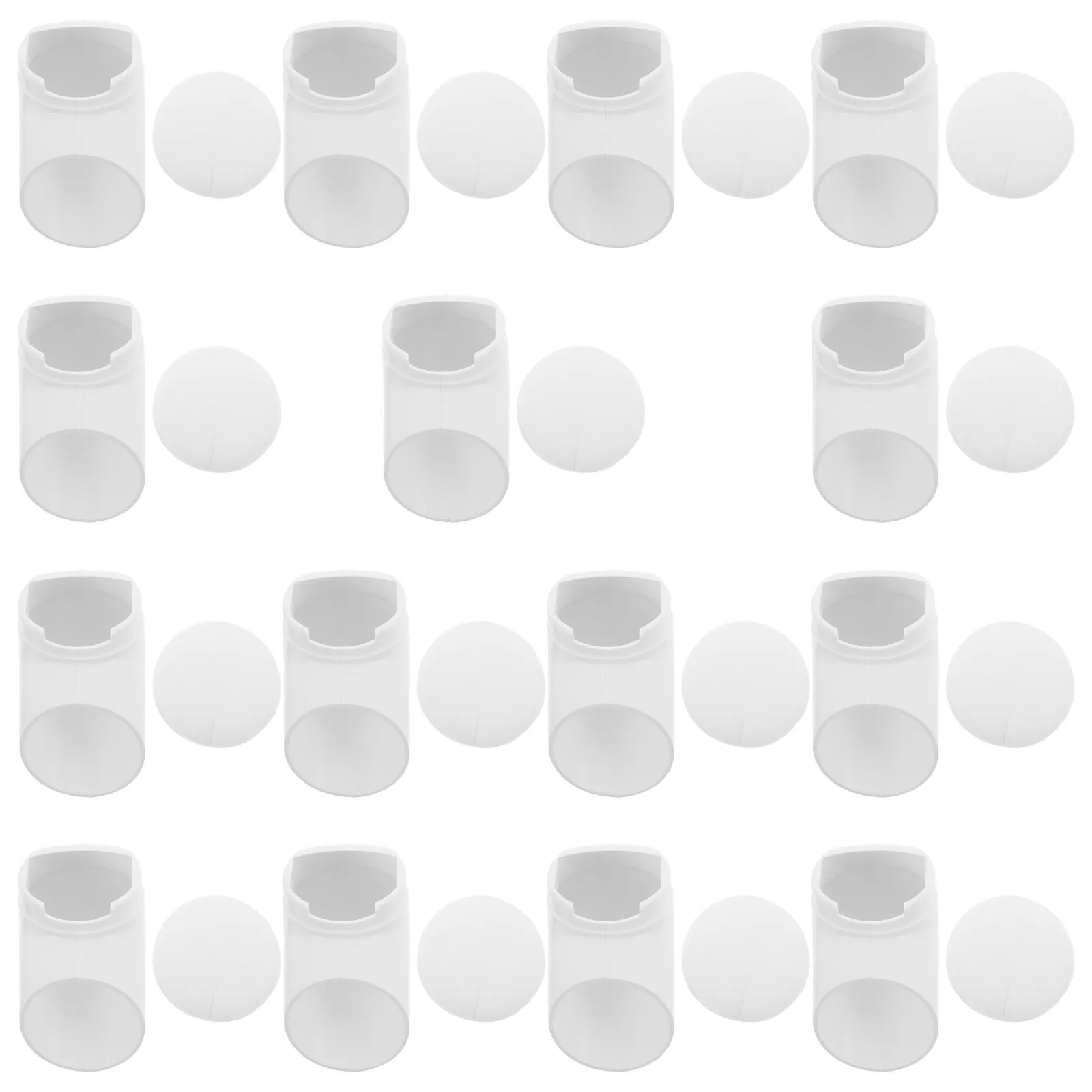 

15 Sets Hydroponic Planting Nursery Cups Vertical Tower Mesh Sponge for Indoor Balcony Vegetable Orchid Flower Growth