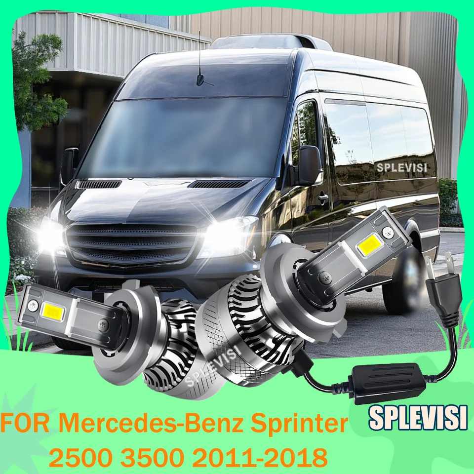 

Long-Distance Illumination Car Headlight Bulbs 12V H7 High Power For Mercedes-Benz Sprinter 2500 3500 2011-2015 2016 2017 2018